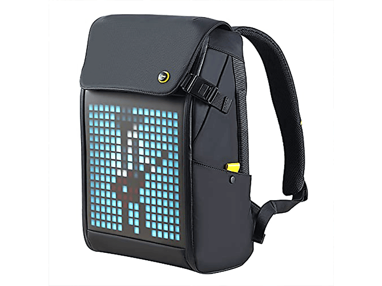 M Pixel Backpack DIVOOM Schwarz