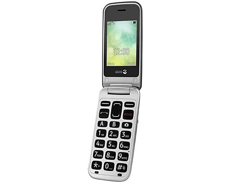 DORO 2424 GRAPHIT/SILBER Seniorenhandy, Graphit/Silber