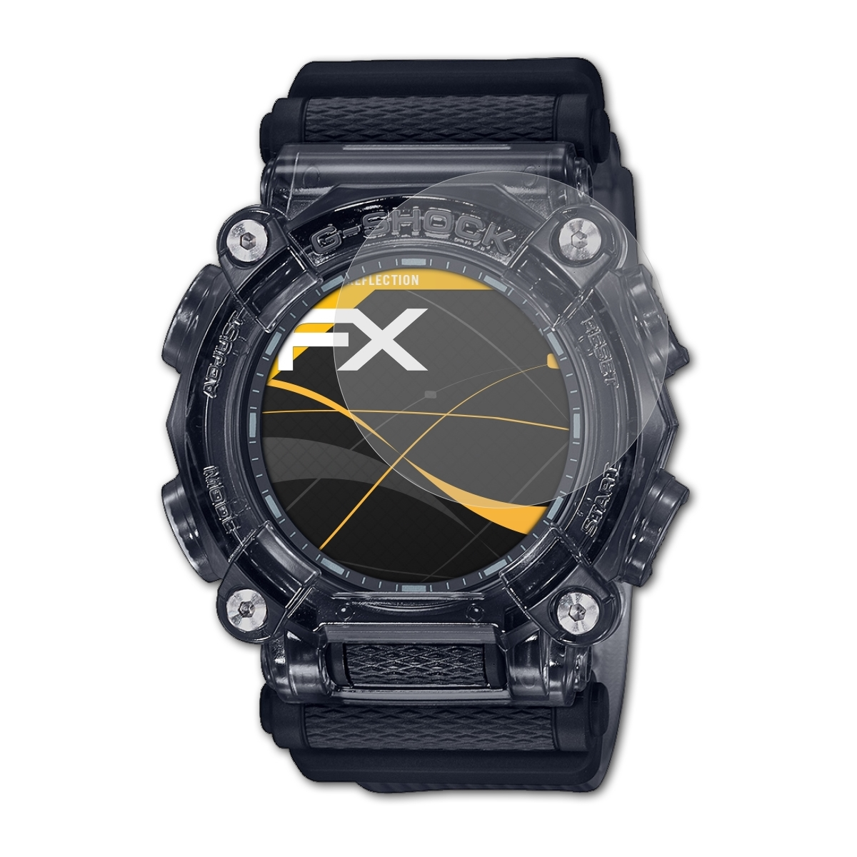 ATFOLIX 3x FX-Antireflex Casio Displayschutz(für GA-900SKE-8AER)