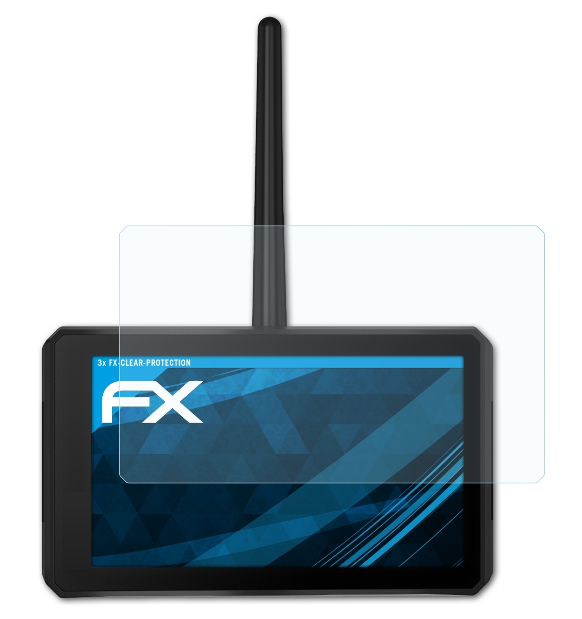 ATFOLIX 3x Tread inch)) Garmin FX-Clear (5.5 Displayschutz(für