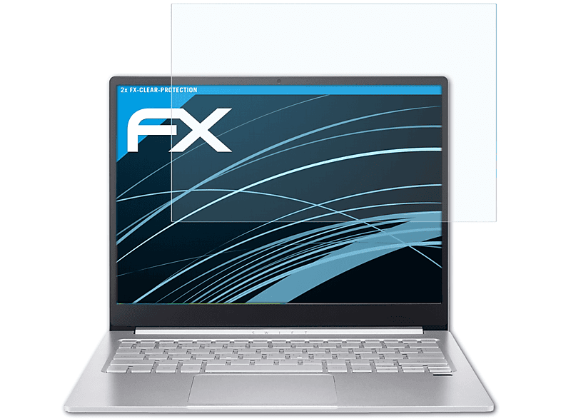 FX-Clear Swift 3 2x Acer (SF313-53)) ATFOLIX Displayschutz(für