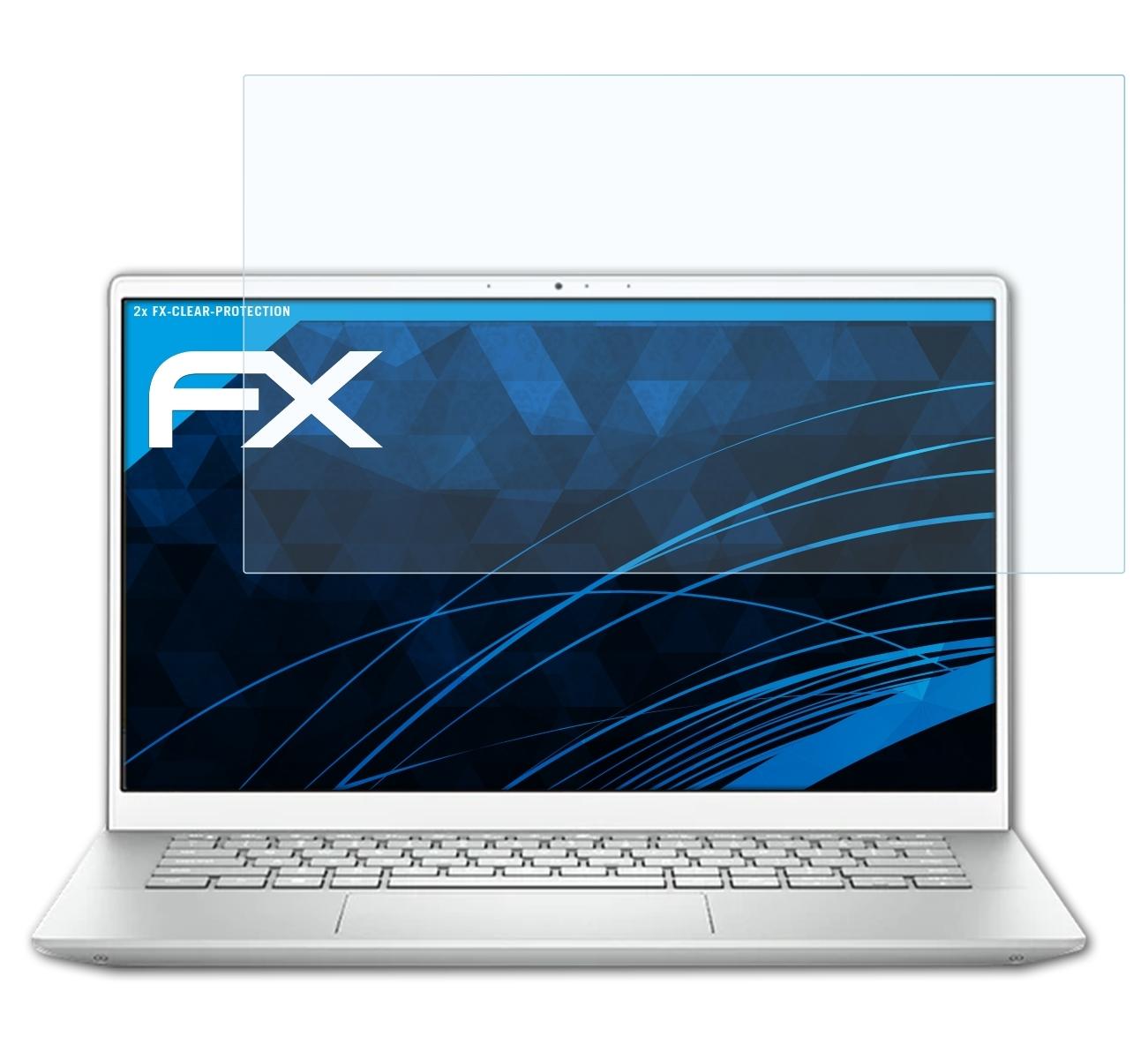 ATFOLIX 2x FX-Clear Displayschutz(für Dell cn54505 (cn54503 14 cn54506)) Inspiron