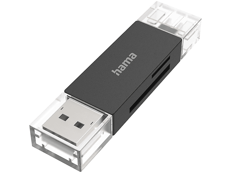 HAMA USB-A + USB-C, SD/microSD Kartenleser