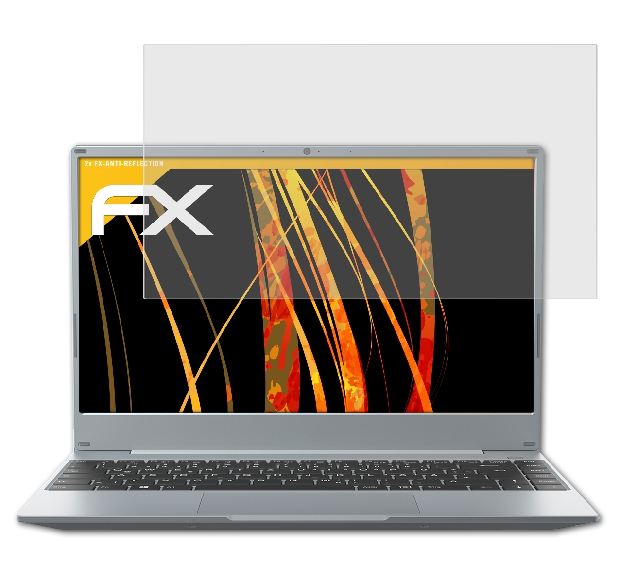 ATFOLIX 2x FX-Antireflex Displayschutz(für Medion E14304 AKOYA (MD63780))