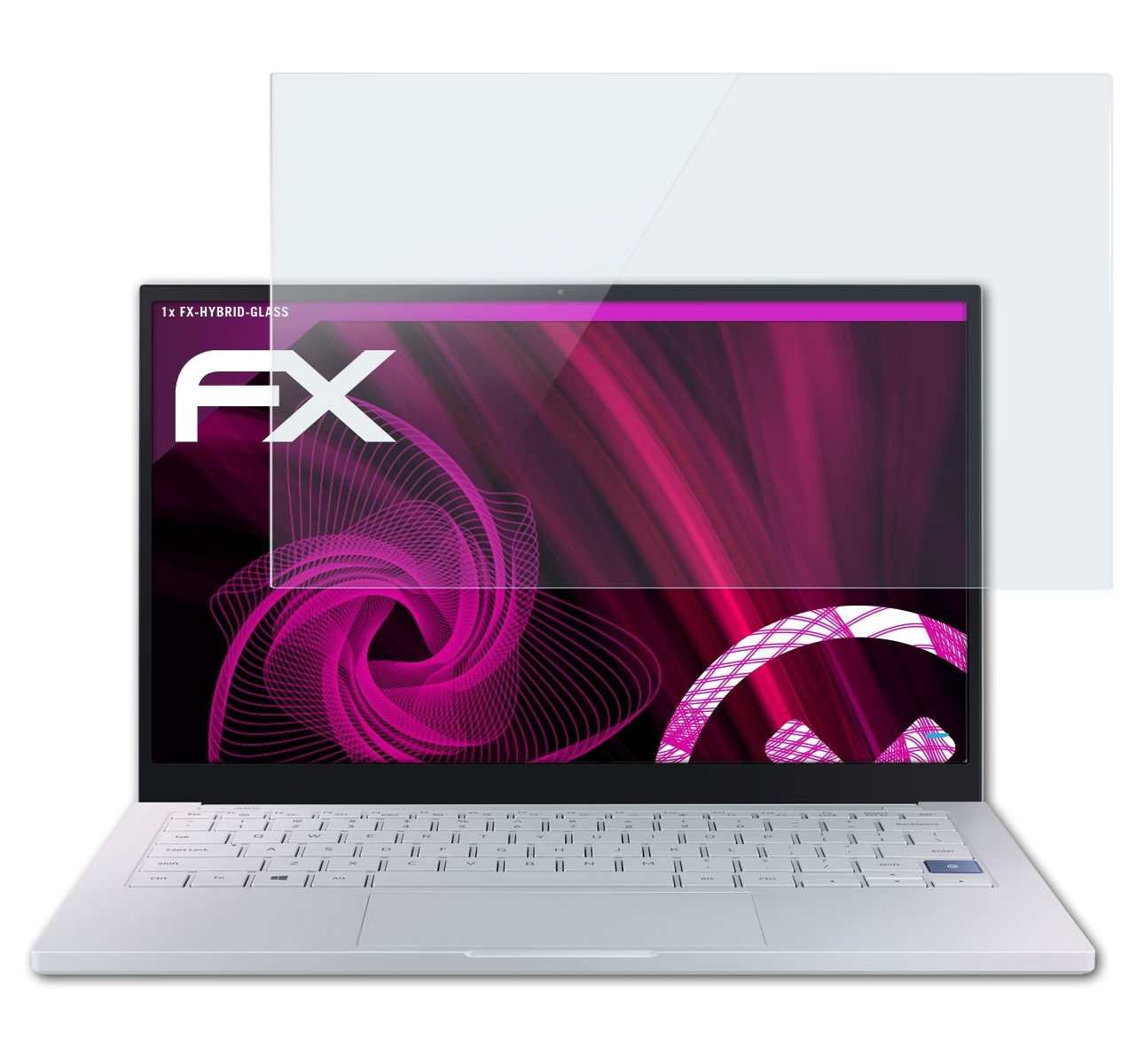 ATFOLIX FX-Hybrid-Glass Schutzglas(für Samsung Galaxy Book (13,3)) Ion