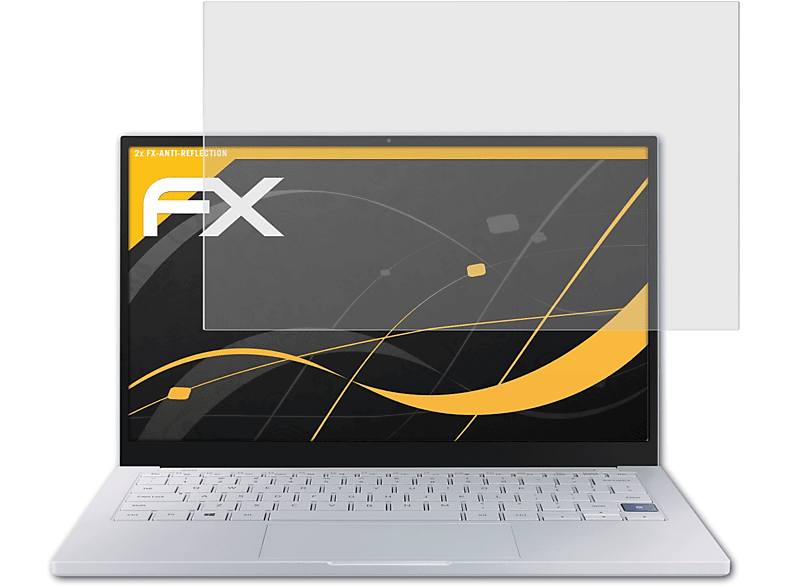 ATFOLIX 2x FX-Antireflex Displayschutz(für Samsung Galaxy Book Ion (13,3)) | Pflege & Schutz