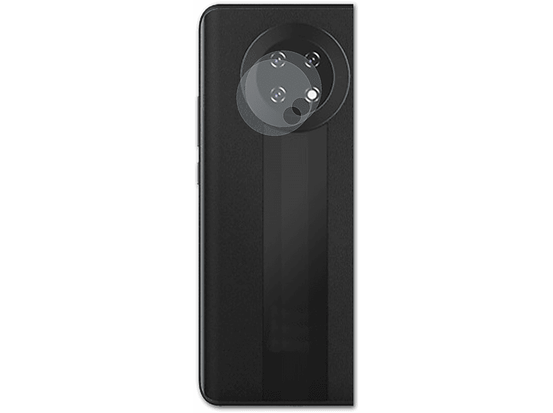 BRUNI 2x Basics-Clear Schutzfolie(für Cubot Note 9 (Lens))