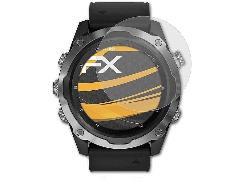 ATFOLIX 3x FX-Antireflex Displayschutz(für Garmin Descent Mk2)