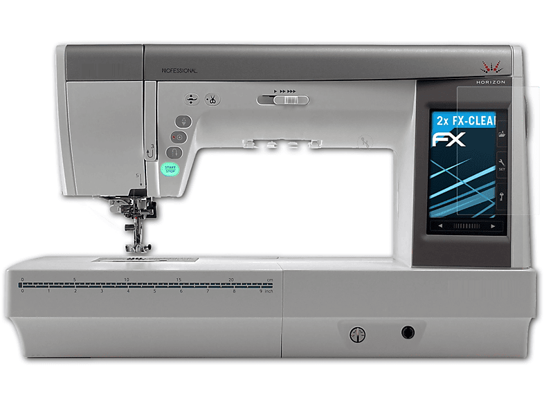 ATFOLIX 2x FX-Clear Displayschutz(für Janome Horizon Memory Craft 9450 QCP)