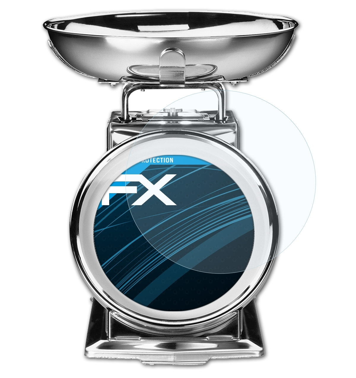 ATFOLIX 2x FX-Clear Gastroback 2 Waage kg) Displayschutz(für Classic
