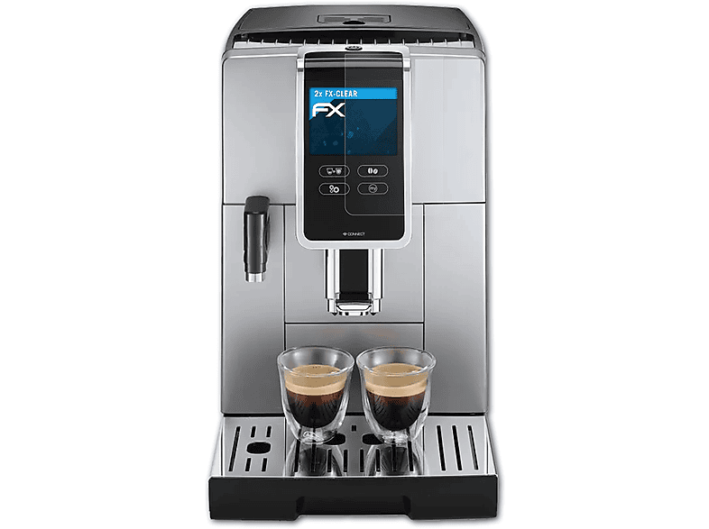 Plus Dinamica ATFOLIX (ECAM370.85.SB)) 2x FX-Clear DeLonghi Displayschutz(für