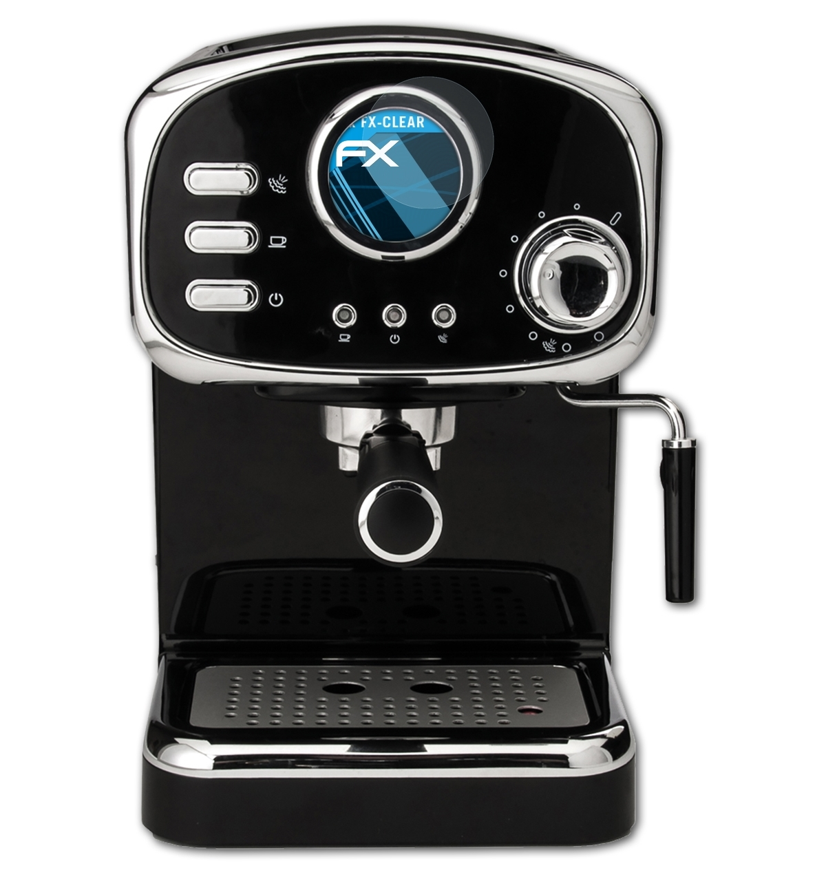ATFOLIX 2x Basic) Espressomaschine Gastroback Design Displayschutz(für FX-Clear