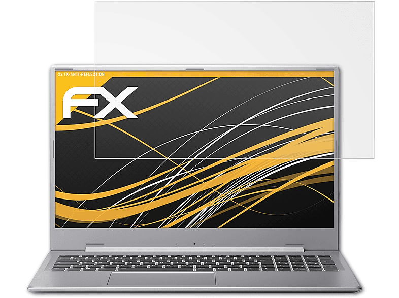 Displayschutz(für ATFOLIX FX-Antireflex Medion (MD62180)) AKOYA P17609 2x