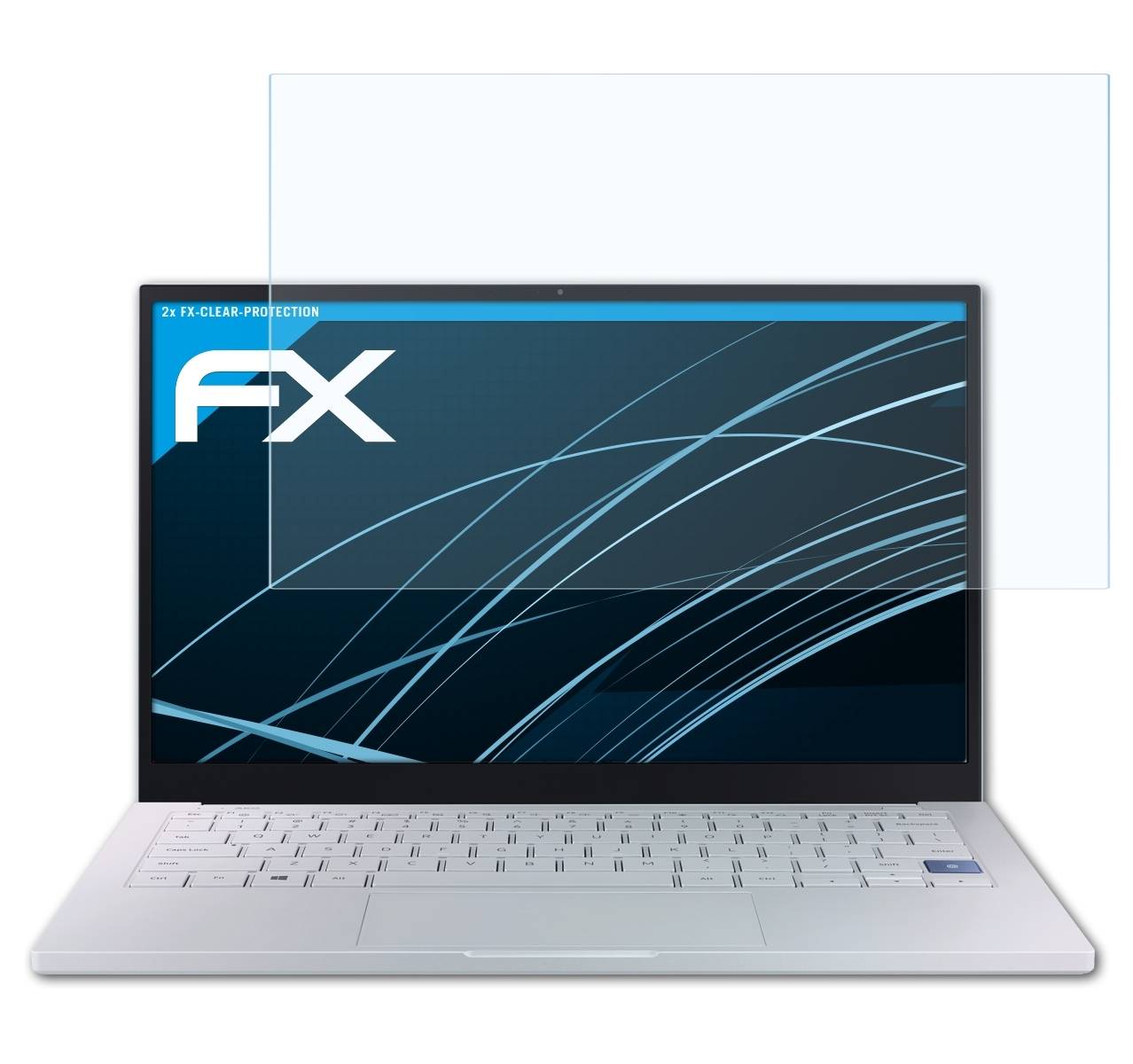 ATFOLIX 2x FX-Clear Displayschutz(für Samsung Book Galaxy (13,3)) Ion