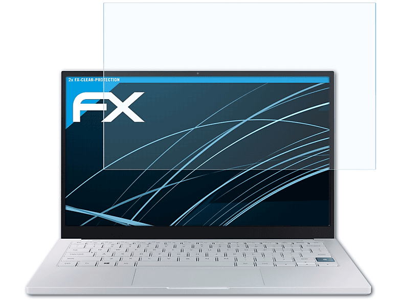 Displayschutz(für Samsung Ion Book Galaxy (13,3)) FX-Clear 2x ATFOLIX