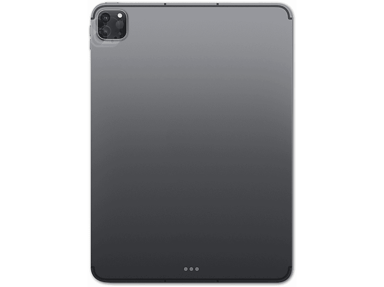 BRUNI 2x Basics-Clear Schutzfolie(für Apple iPad Pro 11 Lens (2021))