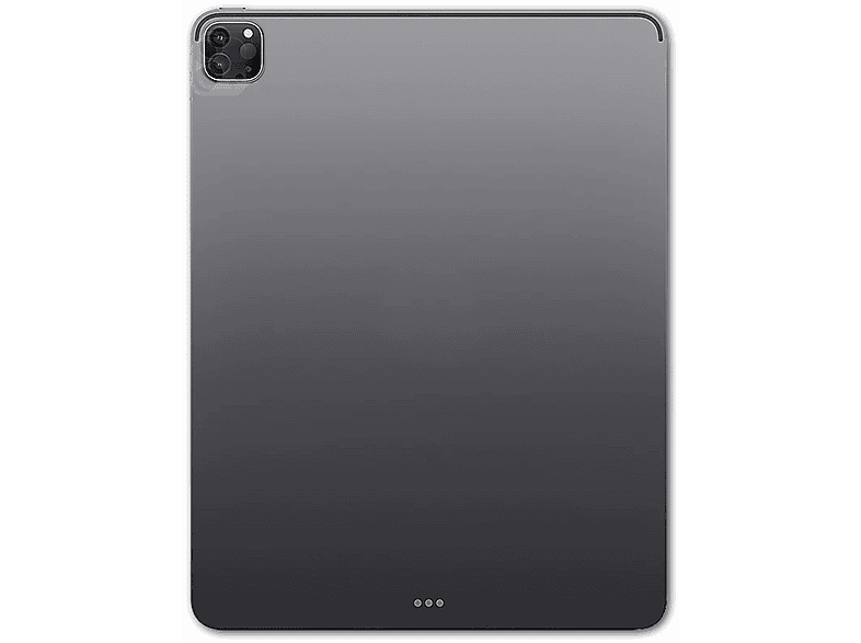 BRUNI 2x Basics-Clear Schutzfolie(für Apple iPad Pro 12,9 Lens (2021))