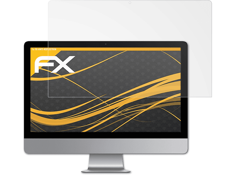 ATFOLIX iMac 27 Displayschutz(für Apple (2020)) FX-Antireflex