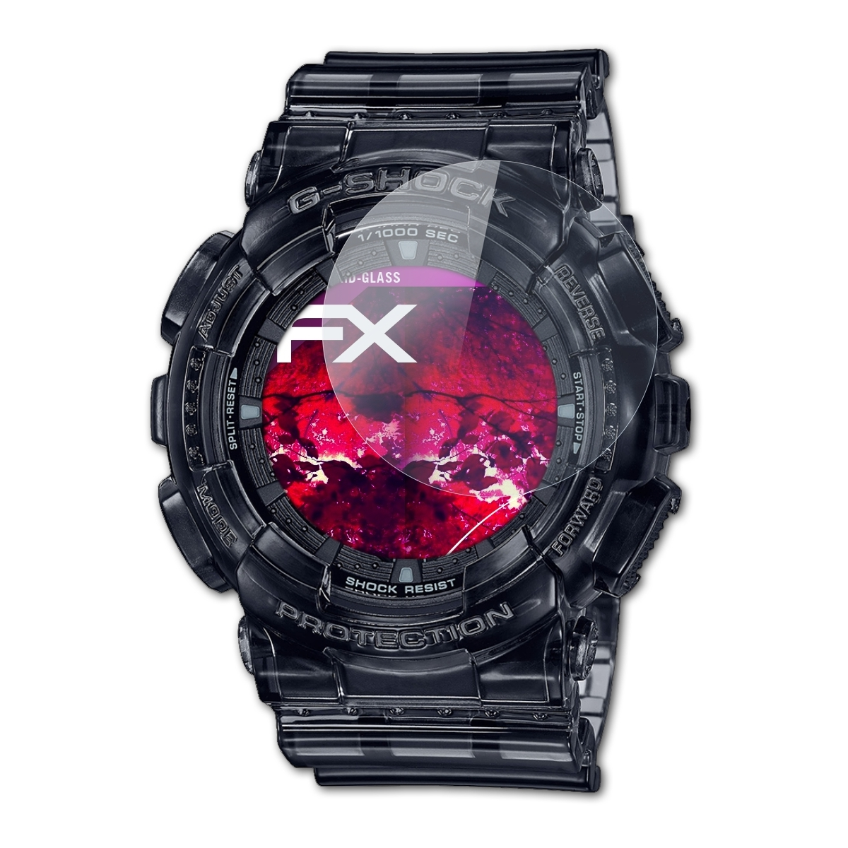 FX-Hybrid-Glass ATFOLIX Schutzglas(für GA-110SKE-8AER) Casio