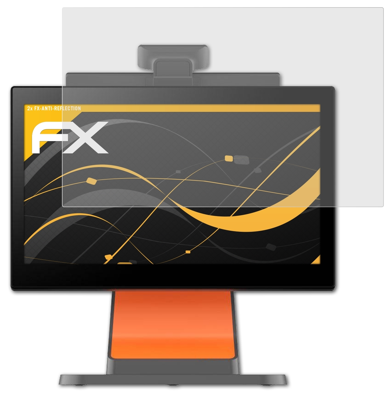 ATFOLIX 2x FX-Antireflex Displayschutz(für Sunmi D2s Lite)