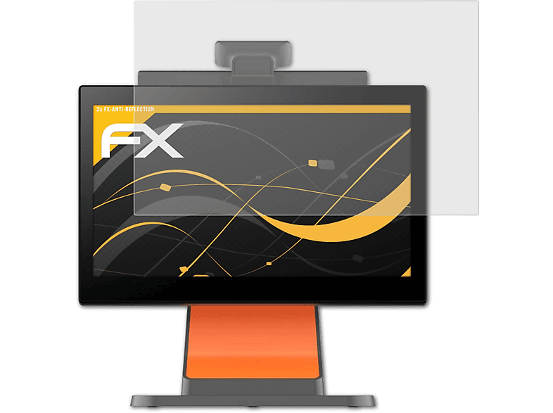 2x Sunmi ATFOLIX D2s FX-Antireflex Lite) Displayschutz(für