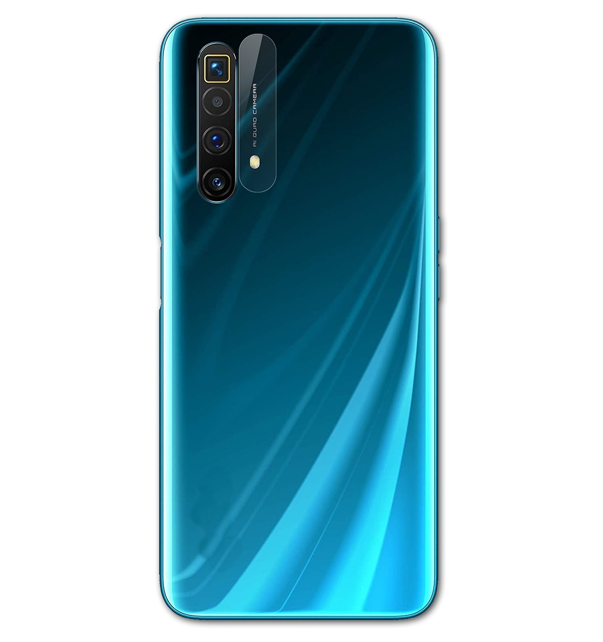 Schutzglas(für Realme FX-Hybrid-Glass ATFOLIX SuperZoom X3 (Lens))