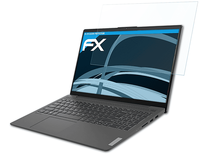 ATFOLIX 2x FX-Clear Displayschutz(für Lenovo IdeaPad 5 (15 inch))