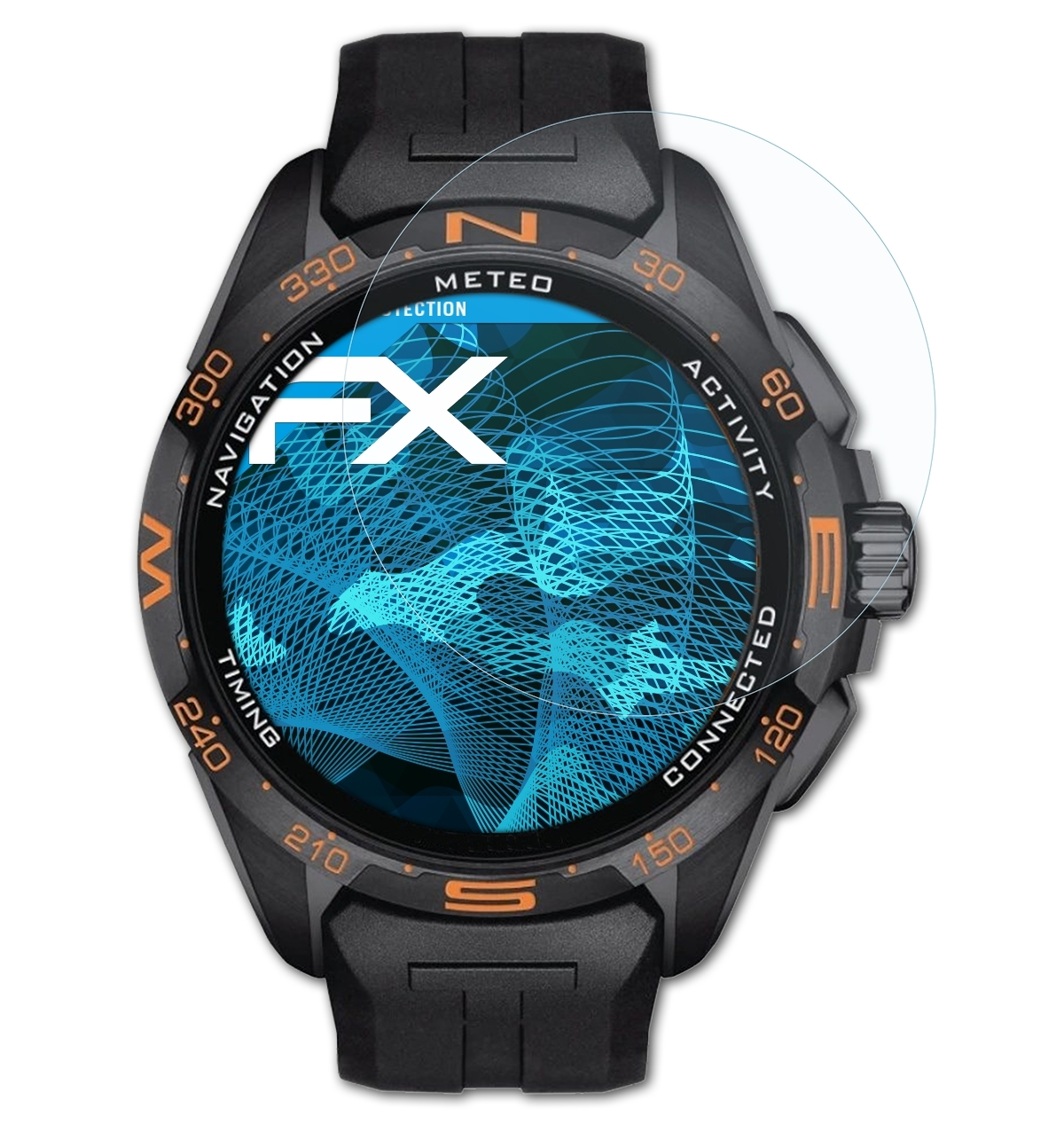 ATFOLIX 3x FX-Clear Displayschutz(für Connect Solar) Tissot T-Touch
