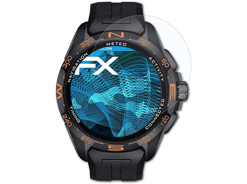 ATFOLIX 3x FX-Clear Displayschutz(für Tissot T-Touch Connect Solar)
