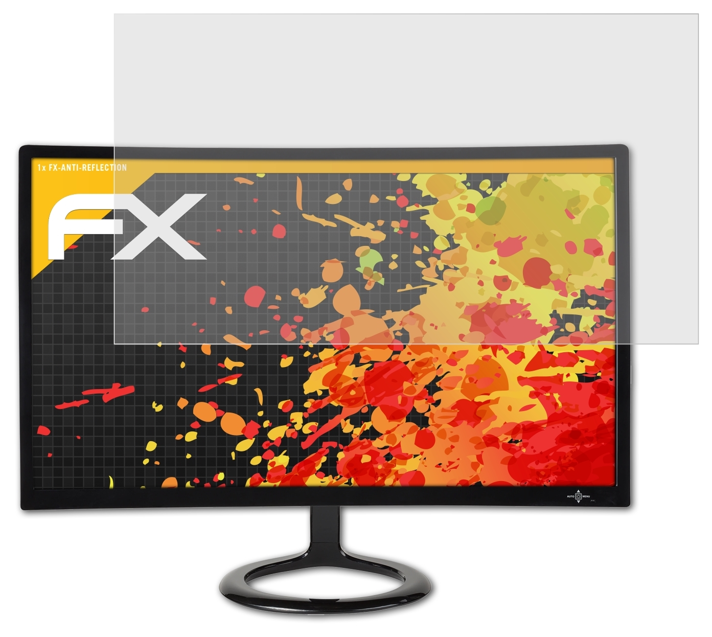 ATFOLIX FX-Antireflex Displayschutz(für Medion ERAZER X52471)