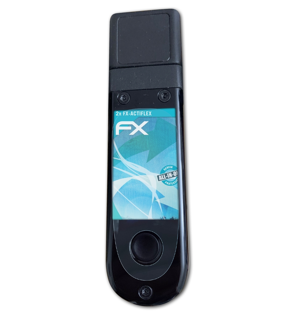 ATFOLIX 2x KickScooter F20D) Ninebot Displayschutz(für FX-ActiFleX Segway