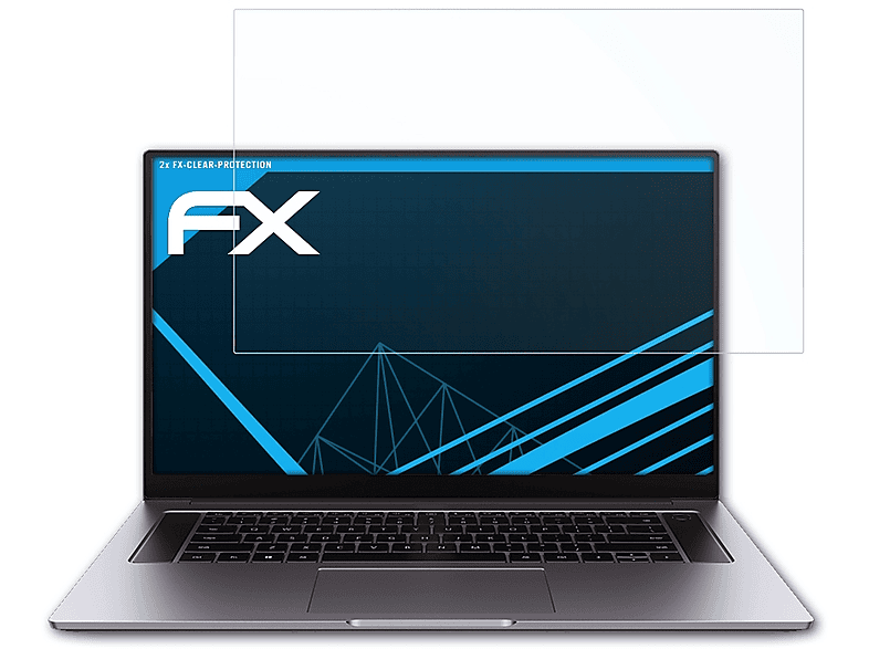 ATFOLIX 2x FX-Clear 16 Huawei Displayschutz(für D (2021)) MateBook