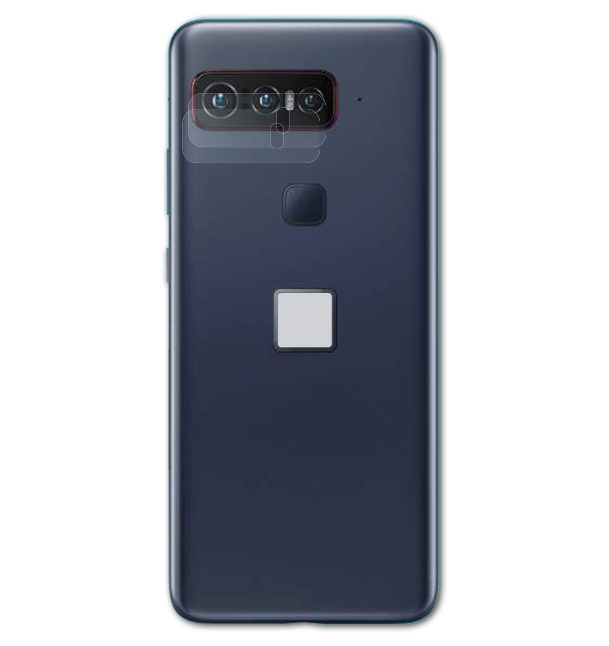 Asus Basics-Clear Insider Lens) BRUNI 2x Snapdragon Schutzfolie(für