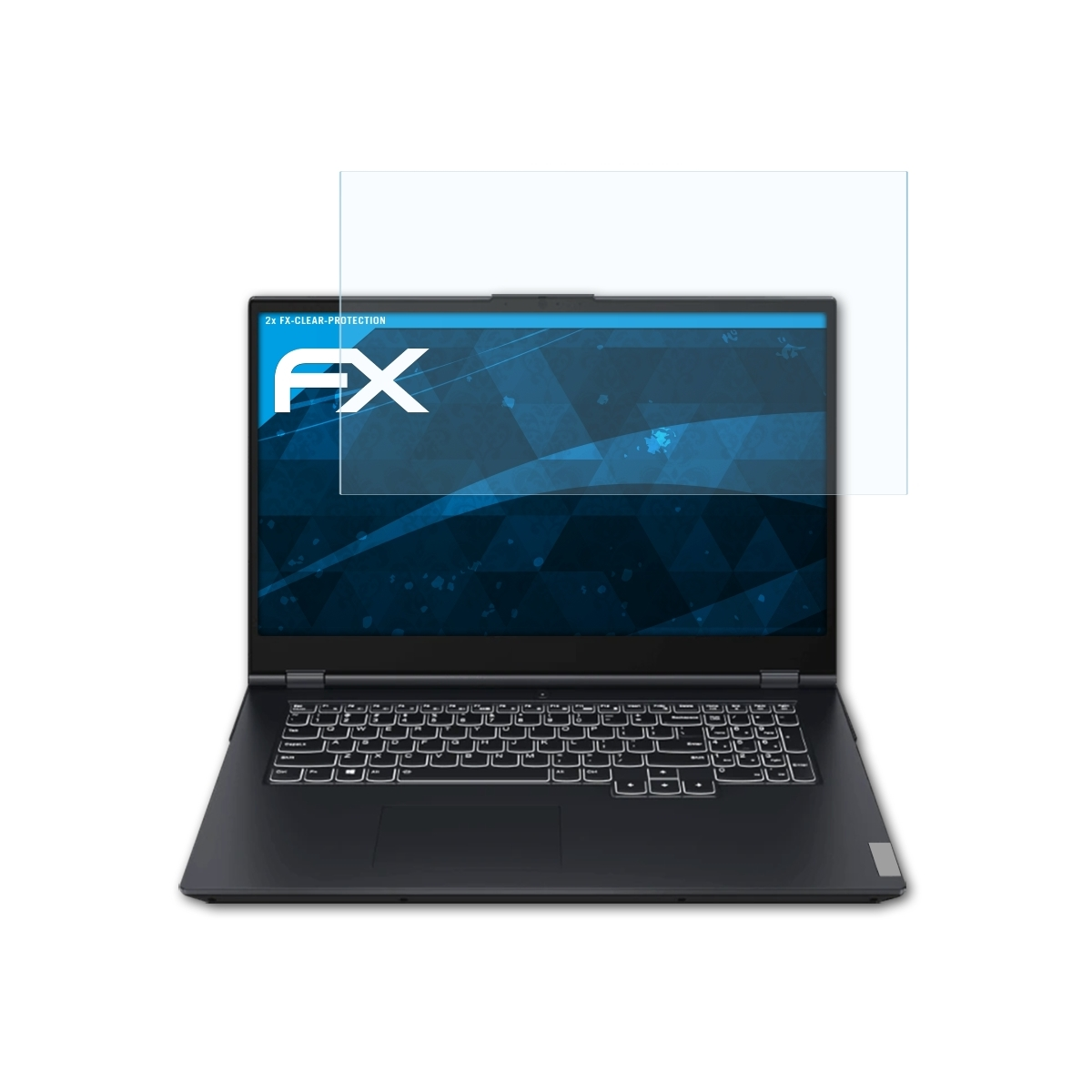 ATFOLIX 2x FX-Clear Displayschutz(für (17 6 inch)) Gen Lenovo Legion 5i