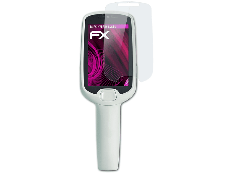 ATFOLIX Zebra Schutzglas(für PS20) FX-Hybrid-Glass