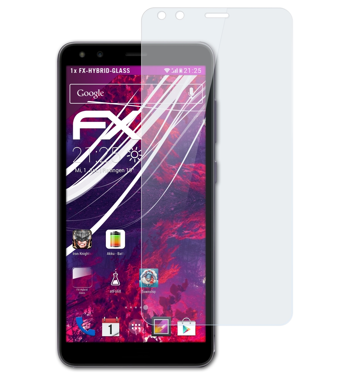 Nokia ATFOLIX FX-Hybrid-Glass Schutzglas(für C01 Plus)
