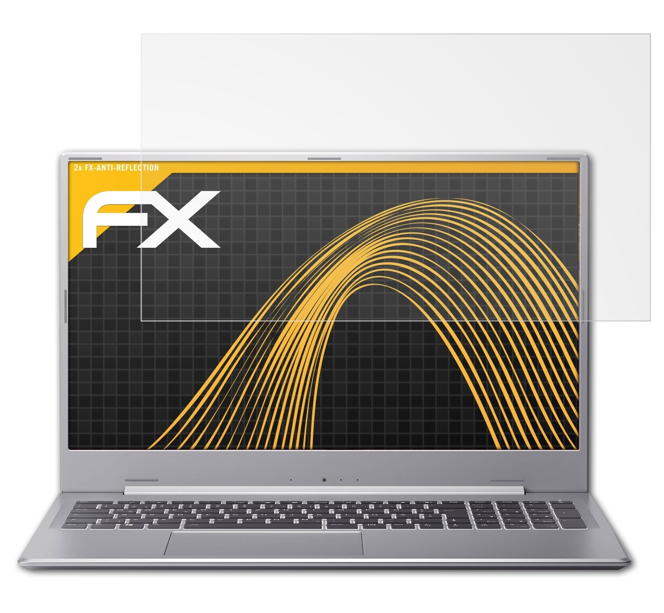 ATFOLIX 2x FX-Antireflex Displayschutz(für S17405) Medion AKOYA