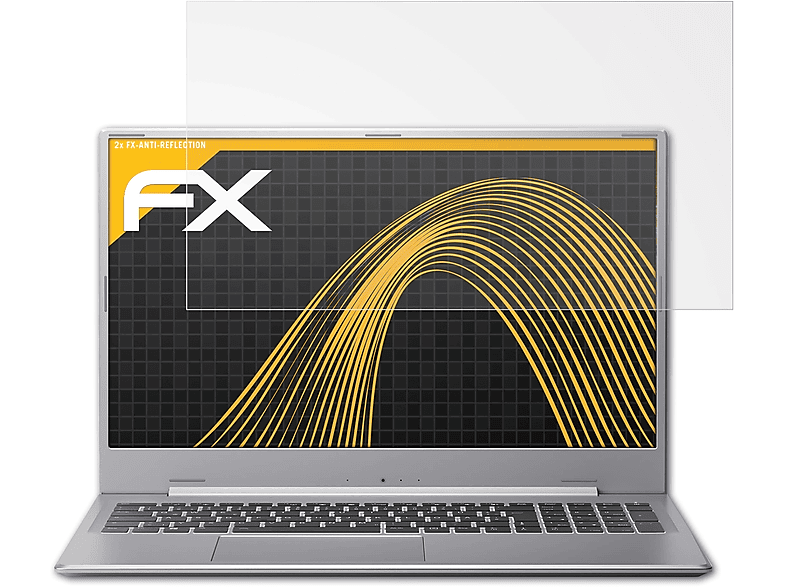 ATFOLIX 2x FX-Antireflex Displayschutz(für Medion AKOYA S17405)