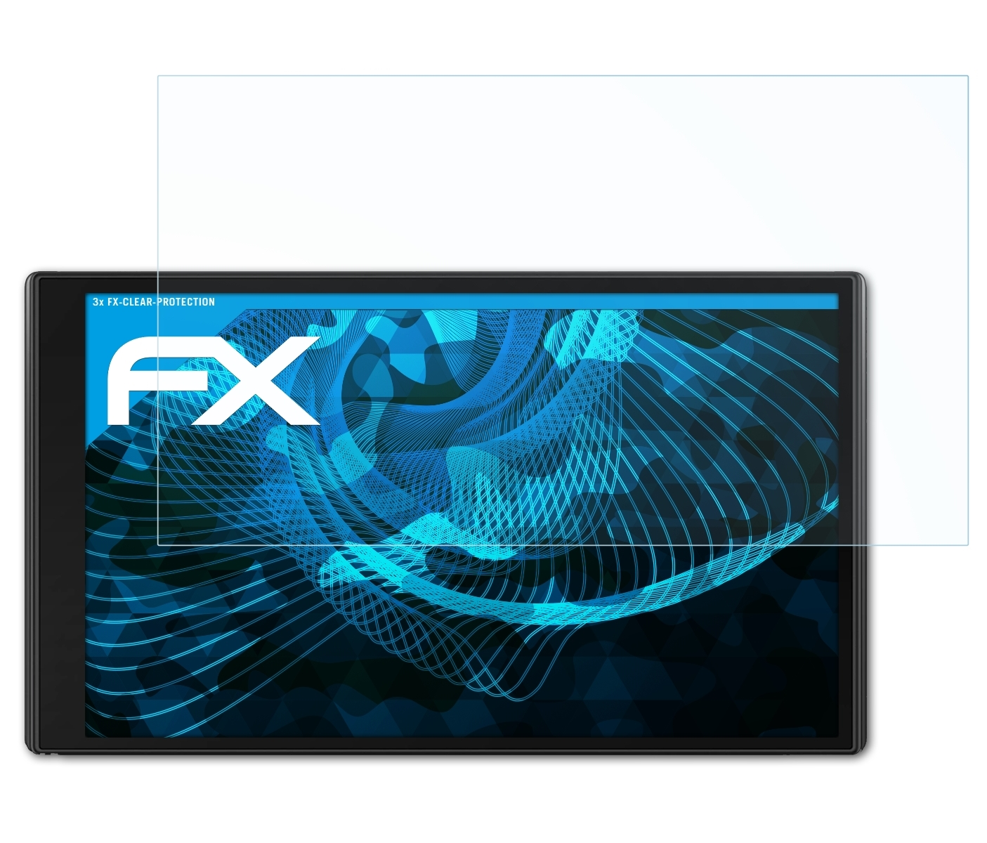Displayschutz(für CamperVan) 3x Garmin FX-Clear ATFOLIX