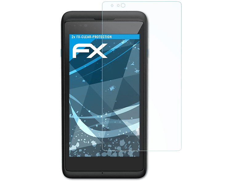 ATFOLIX 2x FX-Clear Displayschutz(für Elo M50)