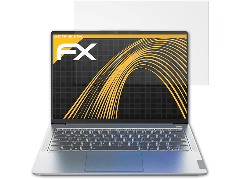 ATFOLIX 2x FX-Antireflex (14 inch)) 5i Displayschutz(für Lenovo Pro 6 Gen IdeaPad