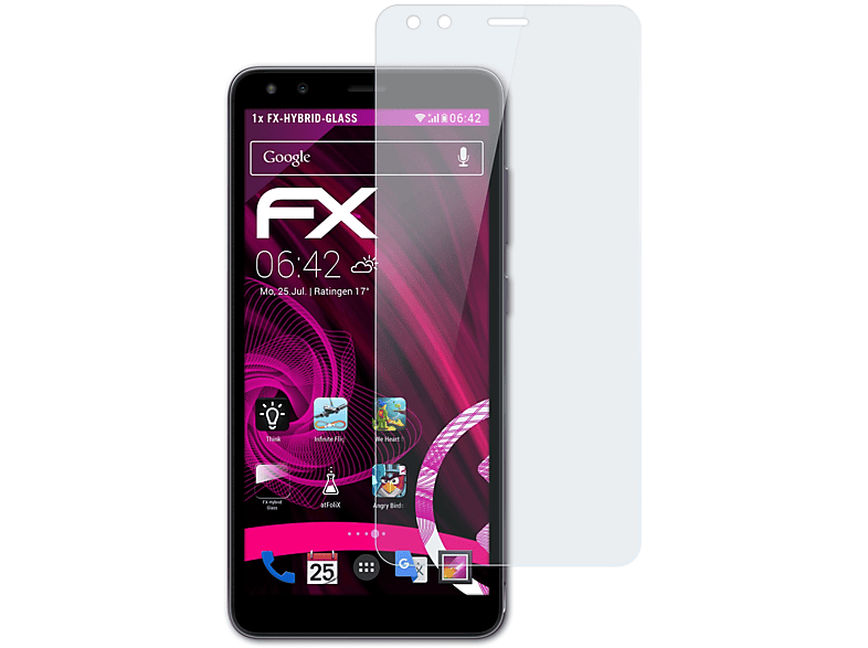 ATFOLIX FX-Hybrid-Glass Schutzglas(für Nokia 2nd Edition) C1