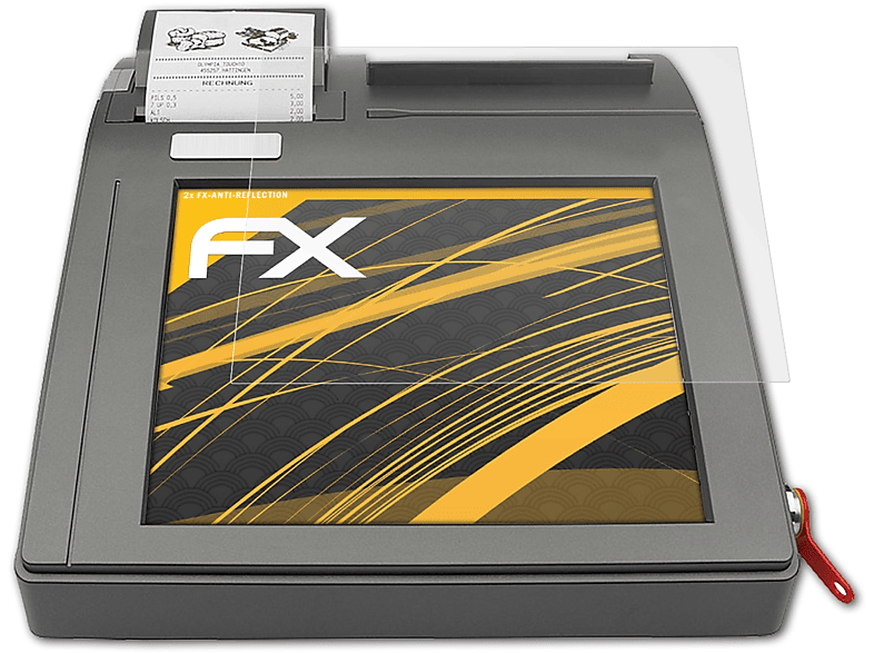 ATFOLIX 2x FX-Antireflex Displayschutz(für Olympia Touch 110)