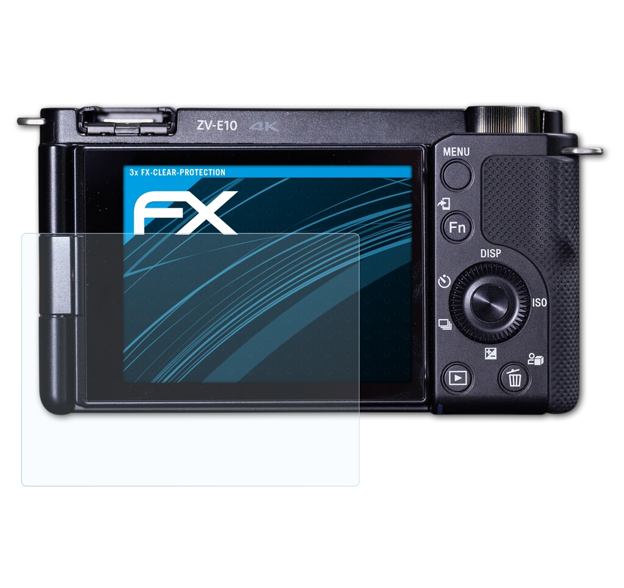 FX-Clear Sony ATFOLIX Displayschutz(für 3x ZV-E10)