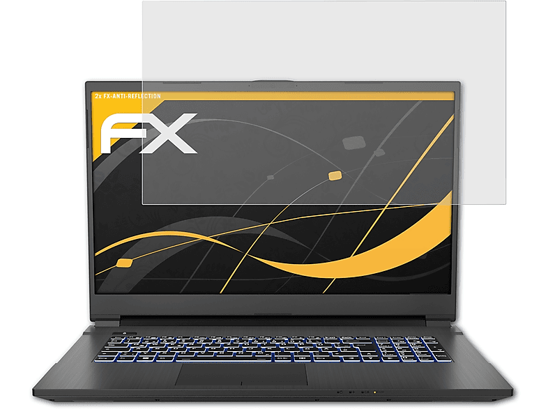 FX-Antireflex ATFOLIX (MD62169)) E15407 AKOYA 2x Medion Displayschutz(für