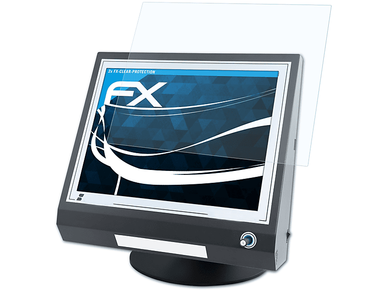 ATFOLIX 2x FX-Clear Displayschutz(für Schultes Modular) S-700