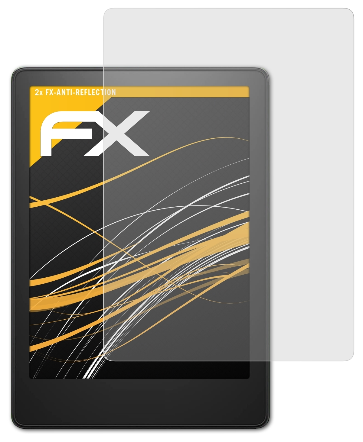 2x Amazon Kindle Kids ATFOLIX Paperwhite Generation FX-Antireflex 2021)) Displayschutz(für (11.