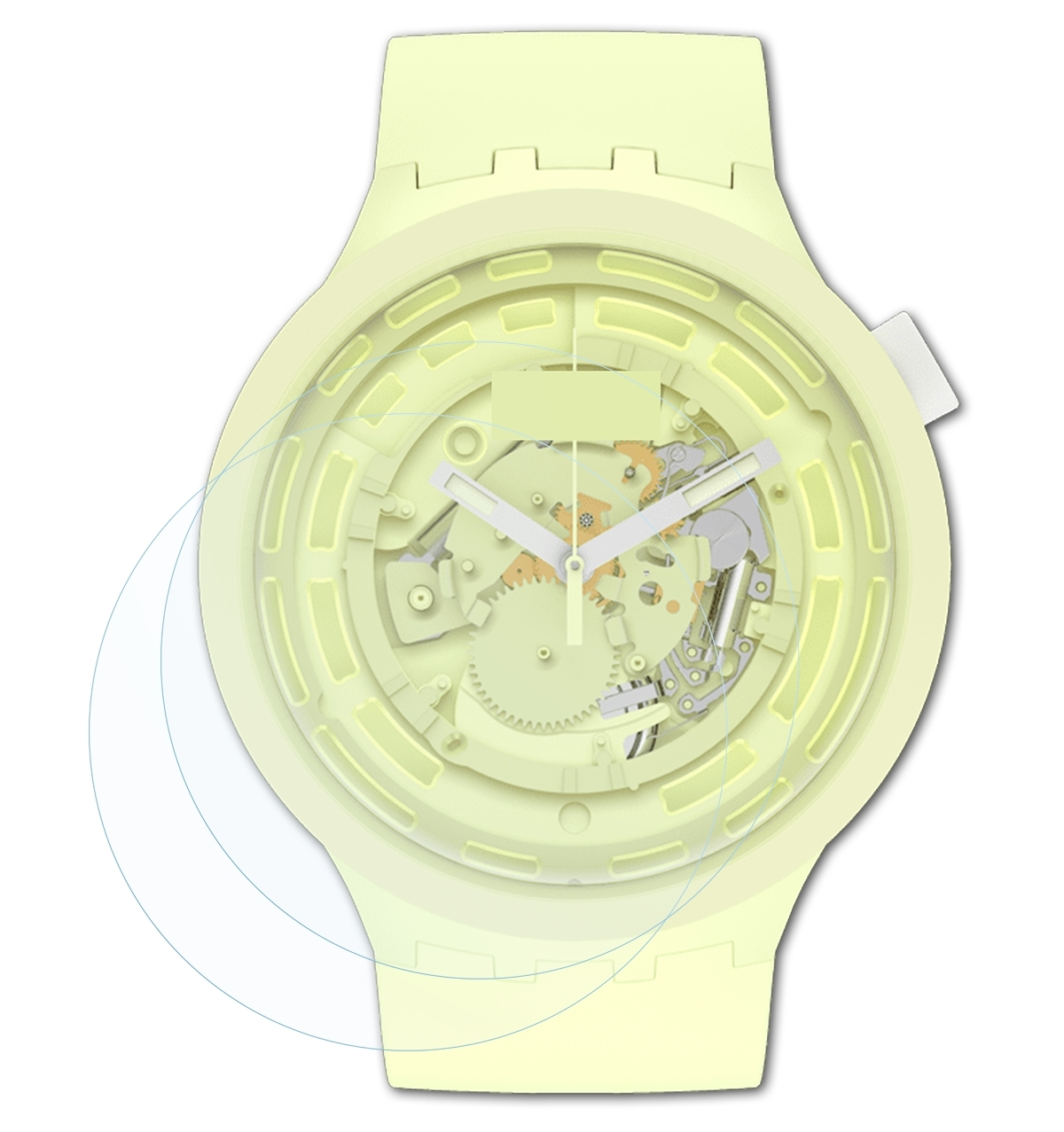 Basics-Clear Schutzfolie(für 2x BRUNI C-Lime) Swatch