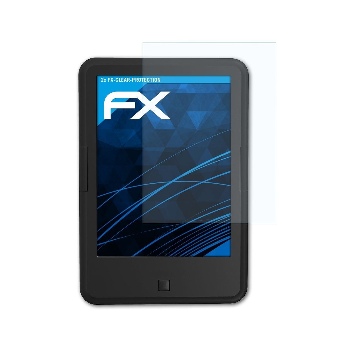 BOOX ATFOLIX Faust 2x FX-Clear 4) Displayschutz(für