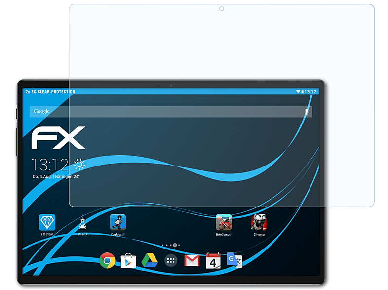 ATFOLIX Teclast M40 2x Displayschutz(für FX-Clear Pro)